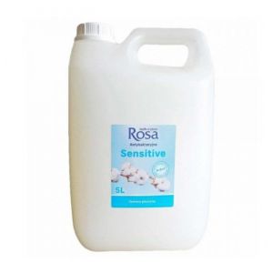 Mydło Rosa antybakteryjne Sensitive białe PE 5L