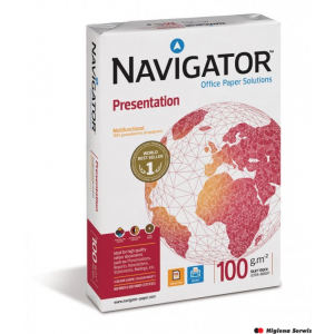 Papier xero A4 100g NAVIGATOR Presentation 500ark.
