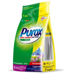 Proszek do prania Purox Uniwersalny Color&White 3 kg.