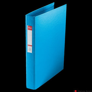 Segregator Esselte A4 z 4 kółkami, grzbiet 42 mm, niebieski, , 14460