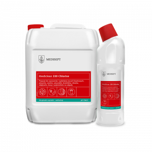 MEDISEPT 330 Chlorine 750 MLl wybielający żel do czyszczenia sanitariatów