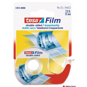 Taśma biurowa TESAfilm Dwustronna 7.5m x12mm 57912-00000-01