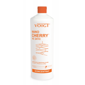 Voigt C Nano Cherry 1L-mycie powierzchni. Skoncentrowany płyn do mycia podłóg, pH 8.