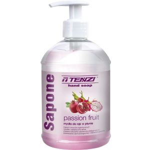 TENZI Sapone Passion Fruit 0,5L Mydło w płynie do rąk i ciała o przyjemnym zapachu owoców egzotycznych