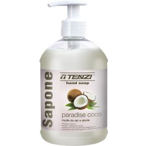 TENZI Sapone Paradise Coco 0,5L Mydło w płynie do rąk i ciała o zapachu kokosowym