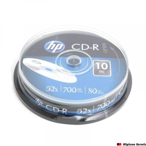 Płyta HP CD-R 700MB 52X (10szt) CAKE box CRE00019