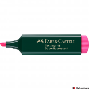 Zakreślacz TEXTLINER 48 różowy FABER-CASTELL 154828 FC