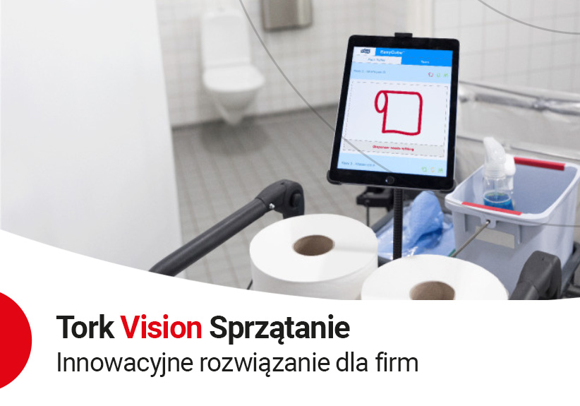 NOWA usługa TORK Vision Sprzątanie  - innowacyjne rozwiązanie dla firm