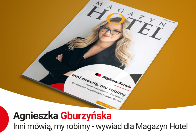 Wywiad z Agnieszką Gburzyńską w Magazyn HOTEL