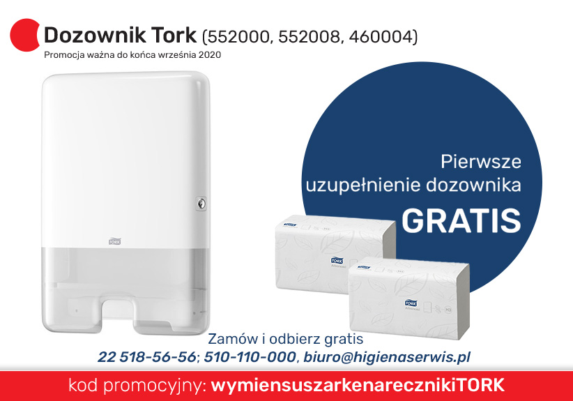 Dozownik Tork - wkłady gratis