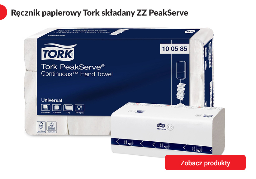 Tork ręcznik papierowy PeakServe